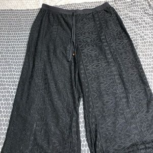 Maurice’s crochet wide leg pants with shorts